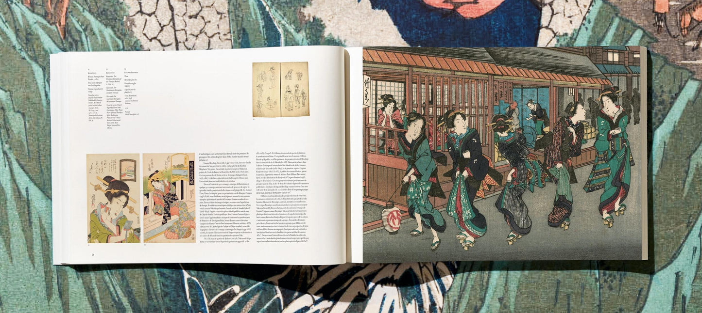 Hiroshige & Eisen. The Sixty-Nine Stations along the Kisokaido (German, French, English) Book