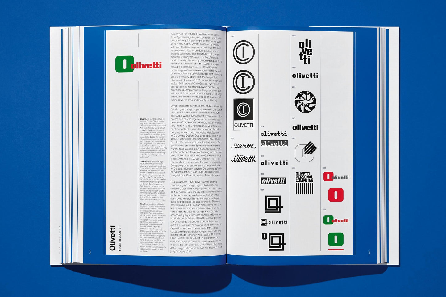 Logo Beginnings (German, French, English) Book