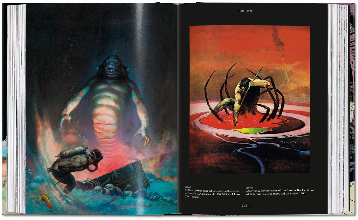 The Fantastic Worlds of Frank Frazetta. 45th Ed. (German, French, English) Book