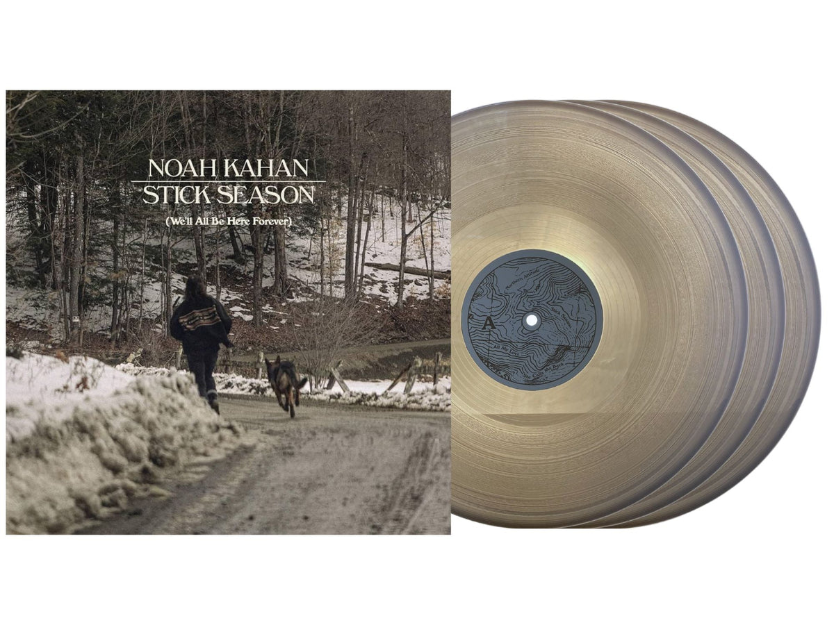 Noah Kahan - Stick Season (We'll All Be Here Forever) [Limited Edition Black Ice Colored 3xLP] Vinyl Record