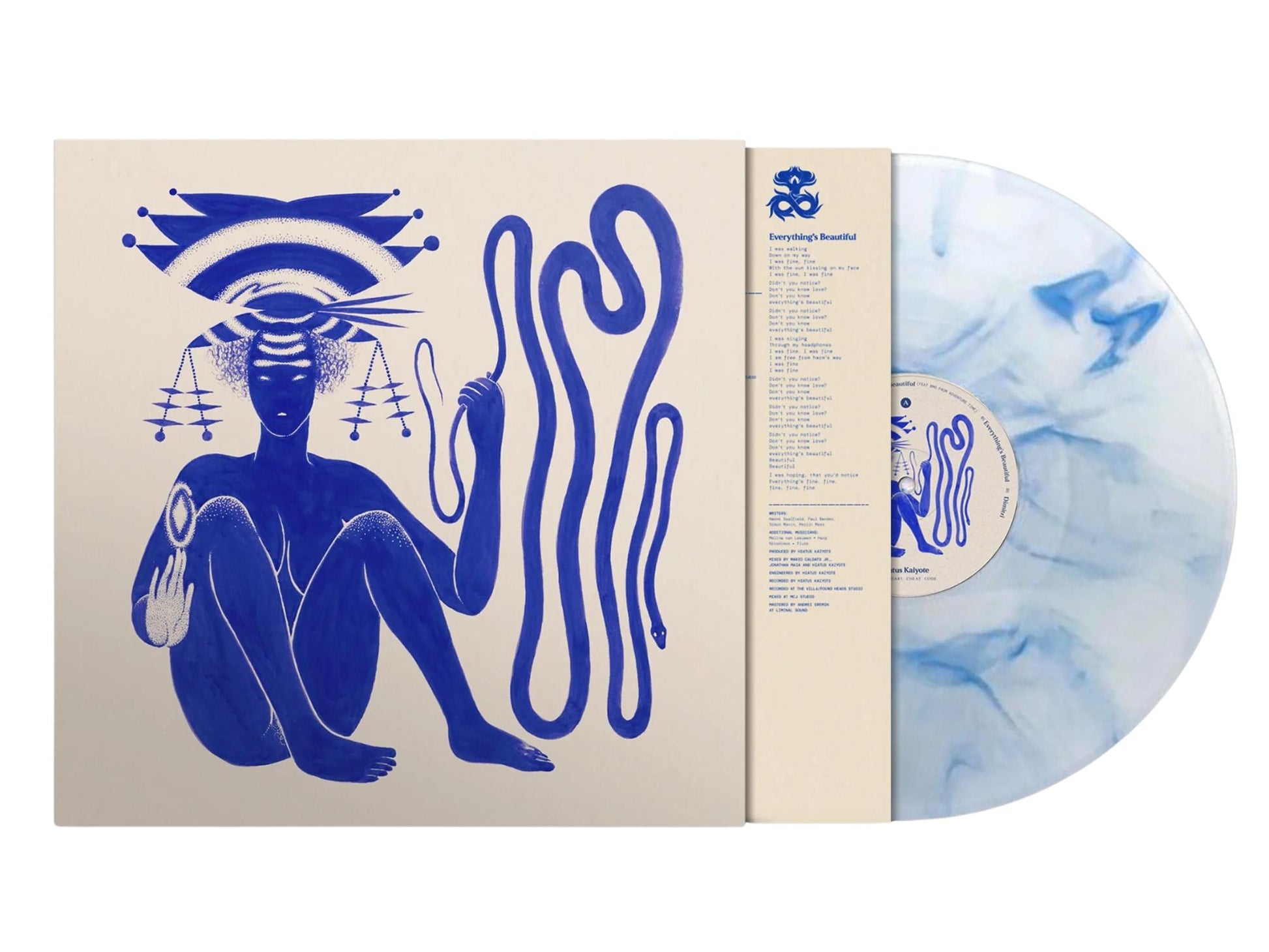 Hiatus Kaiyote - Love Heart Cheat Code  (Blue & White Marble Colored Vinyl, Indie Exclusive) Vinyl Record