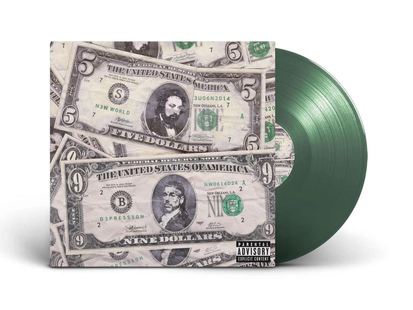 $UICIDEBOY$ - New World Depression (Coke Bottle Colored Vinyl) Vinyl Record
