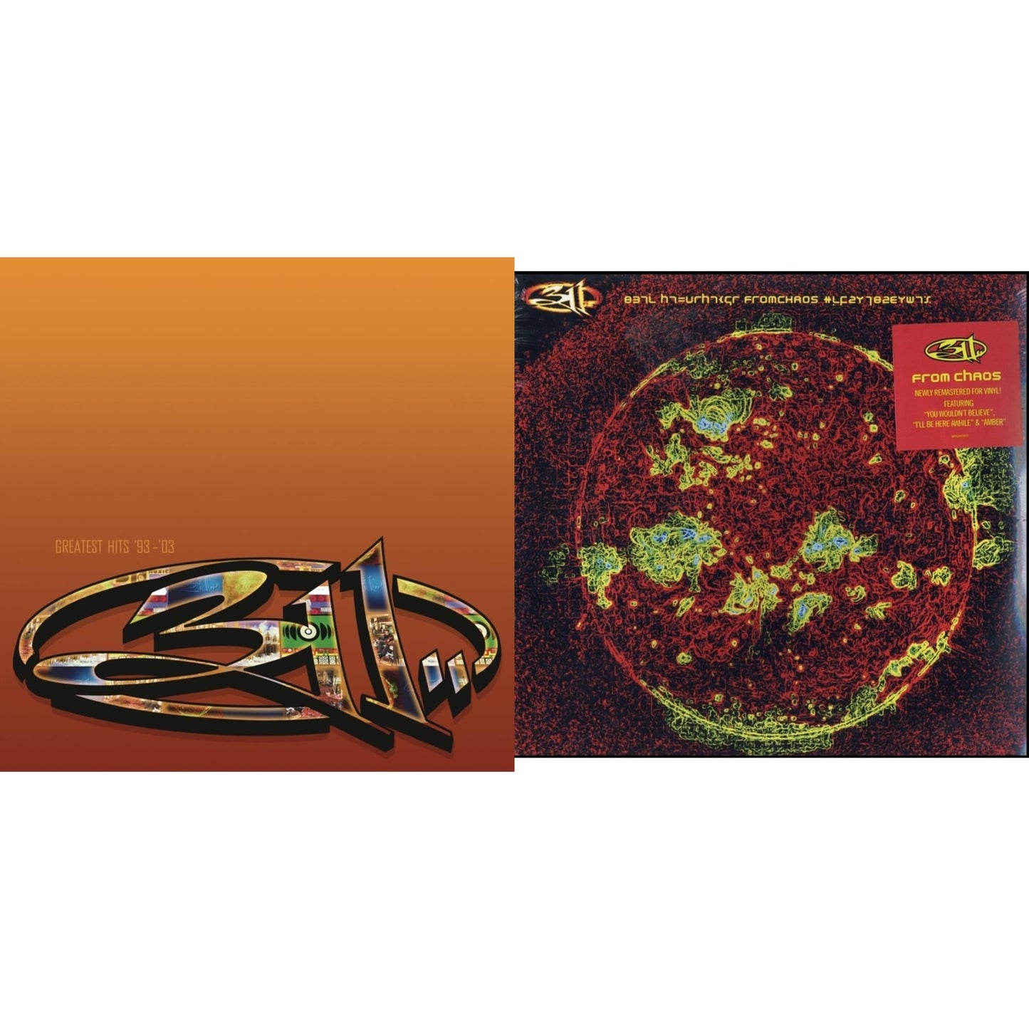 311 - From Chaos (150G) & Greatest Hits 93-03 (2LP/150G/Dl Card)