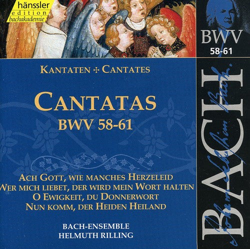 Bach / Gachinger Kantorei / Rilling - Sacred Cantatas Bwv 58-61 - Music CD