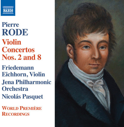 the album cover for Rode / Eichhorn / Jena Philharmonic Orchestra - Violin Concertos Nos. 2 & 8 - Introduction