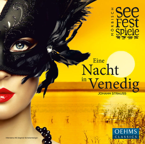the album cover for Strauss / Lippert / Morbisch Festival Orchestra - A Night in Venice