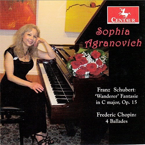 the album cover for Schubert / Sophia Agranovich - Wanderer Fantasie in C Major, Op. 15 - Chopin: 4