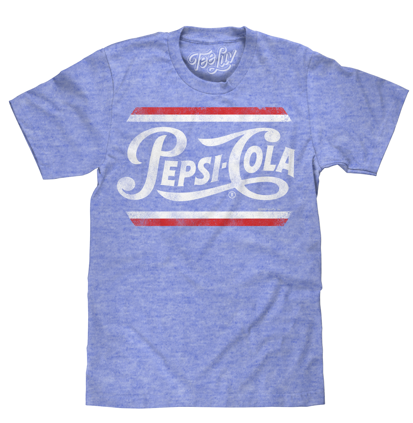 Pepsi Classic Script Mens T Shirt Officially Licensed Blue