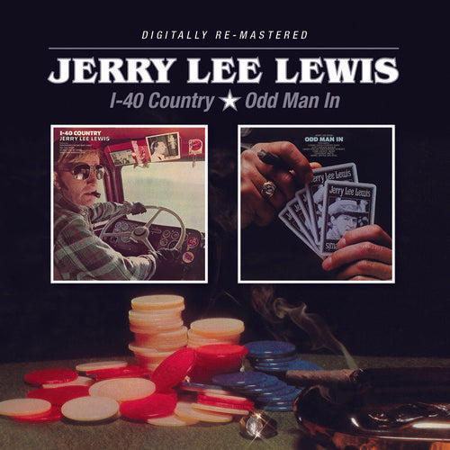 the album cover for Jerry Lee Lewis - I-40 Country /Odd Man in