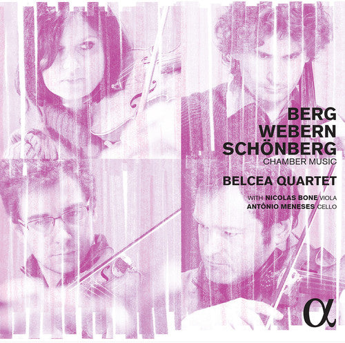 the album cover for Webern / Belcea Quartet / Bone / Meneses - Chamber Music