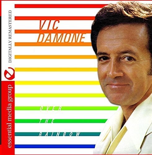 the album cover for Vic Damone - Over the Rainbow