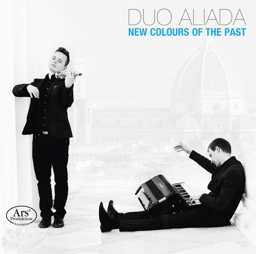 the album cover for J Bach S / Duo Aliada - New Colours of the Past