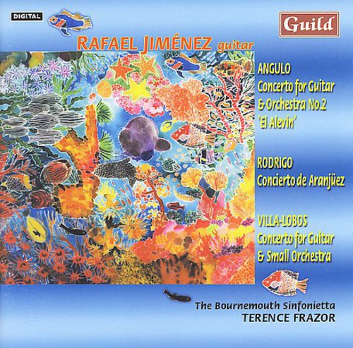 Angulo / Jiminez / Bournemouth Sinf / Frazor - Concerto For Guitar & Orchestra 2: Alevin - Music CD