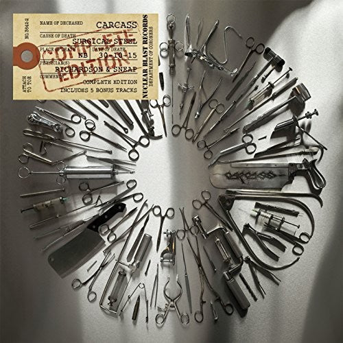 Carcass - Surgical Steel [LP] Vinyl Record