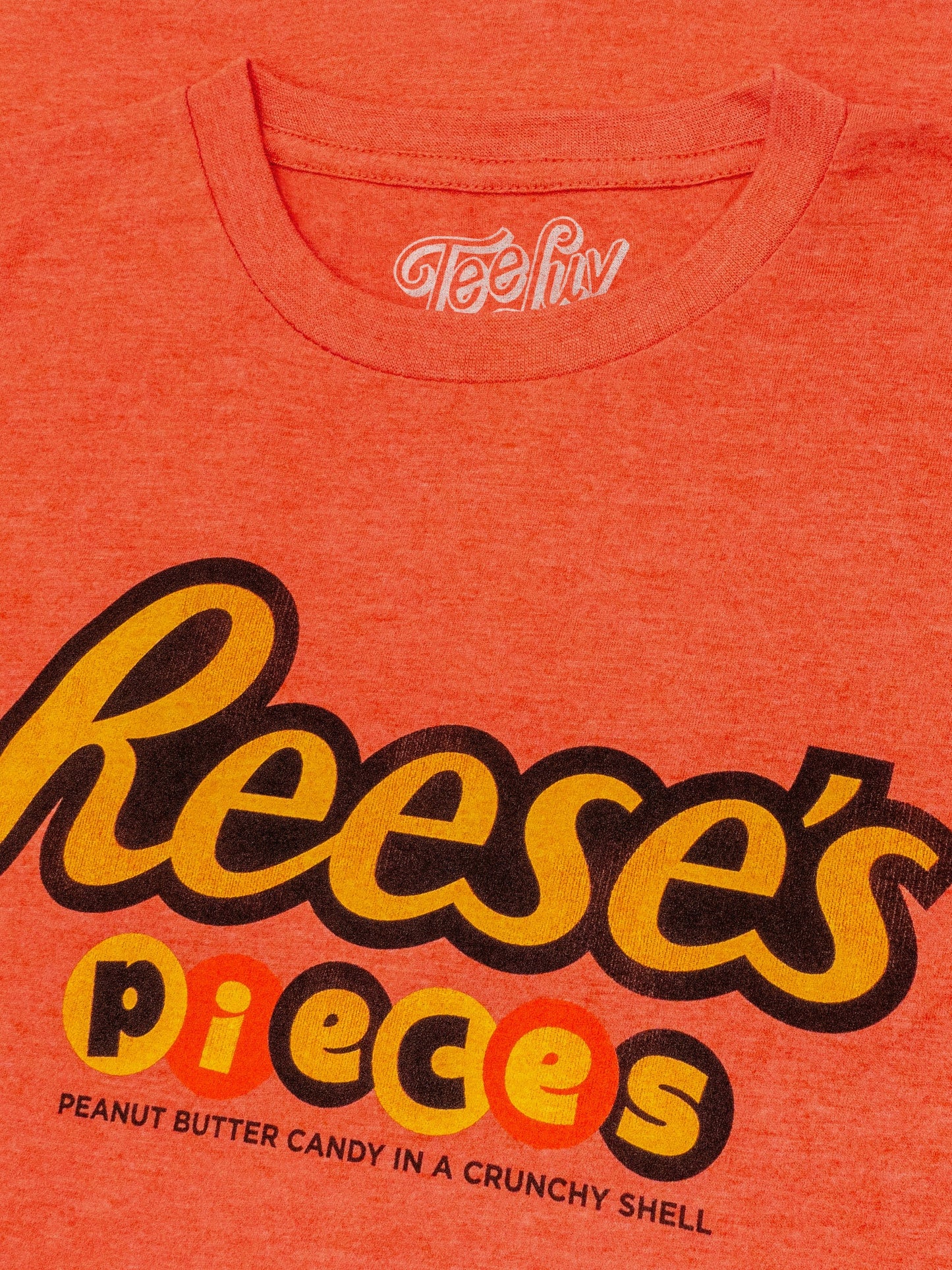 Reese's Pieces Mens T Shirt Officially Licensed Orange