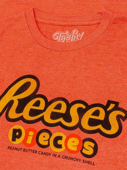 Reese's Pieces Mens T Shirt Officially Licensed Orange