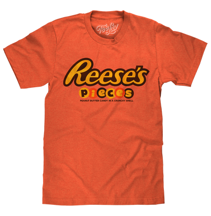 Reese's Pieces Mens T Shirt Officially Licensed Orange