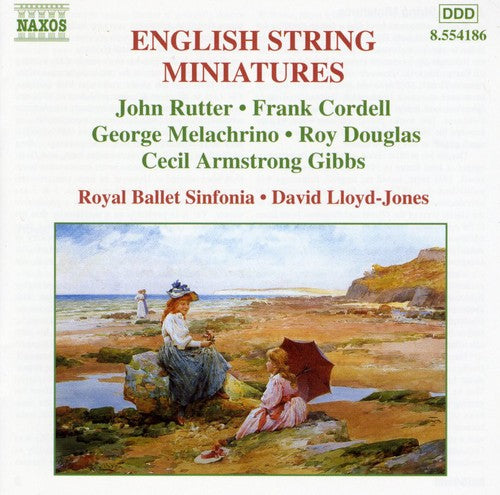 the album cover for David Lloyd-Jones - English String Miniatures 1 / Various