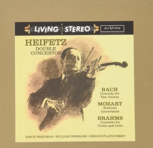 Heifetz,jascha - Double Concertos: Bach, Mozart, Brahms - Music CD