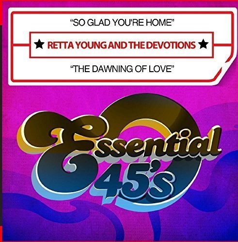 the album cover for Retta Young - So Glad You're Home / the Dawning of Love