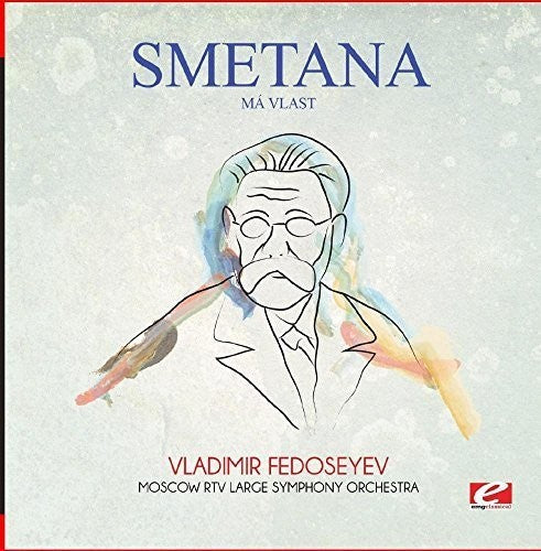 the album cover for Moscow RTV Large Symphony Orchestra - Ma Vlast