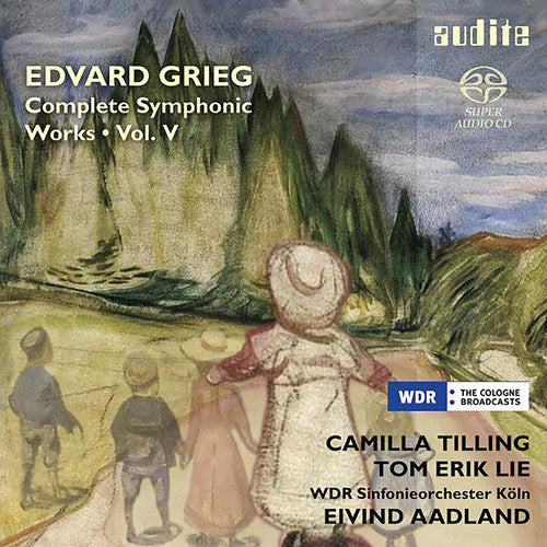 the album cover for Grieg / Aadland / Wdr Sinfonieorchester Koeln - Grieg: Complete Symphonic Works, Vol. 5