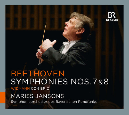 the album cover for Beethoven / Symphonieorchester Des Bayerischen - Beethoven: Symphonies Nos. 7 & 8 - Widmann: Con brio