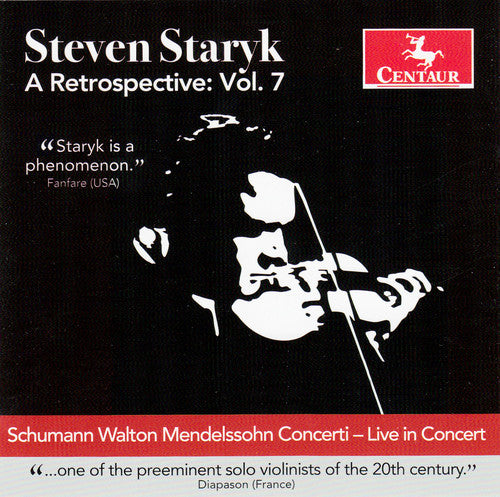 the album cover for Mendelssohn / Staryk / Toronto Festival Orchestra - A Retrospective, Vol. 7