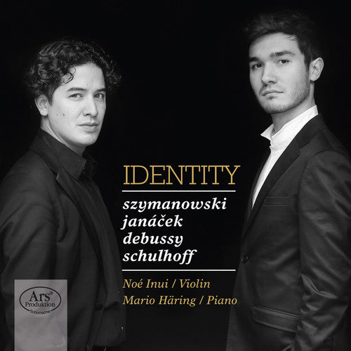 the album cover for Debussy / Inui / Haring - Identity