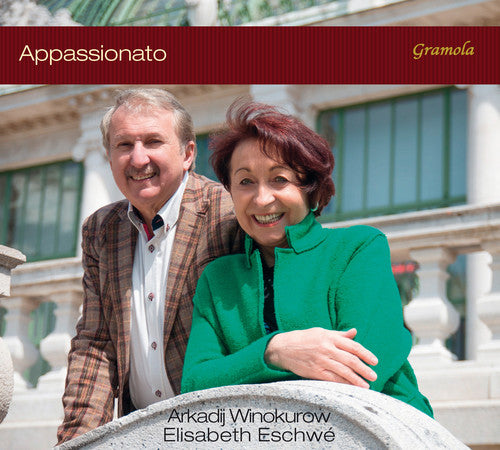 the album cover for Elgar / Arkadij Winokurow / Eschwe,Elisabeth - Appassionato - a Journey of Passion Through Europe