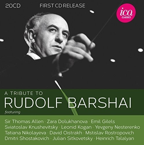 the album cover for Rudolf Barshai - A Tribute to Rudolf Barshai