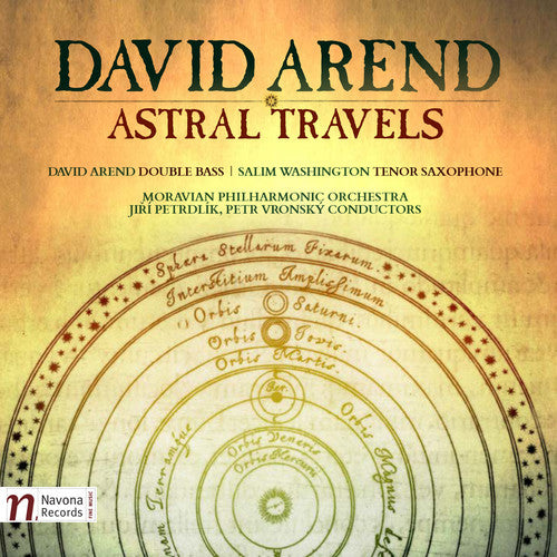 the album cover for Arend / Arend / Moravian Philharmonic Orchestra - David Arend: Astral Travels