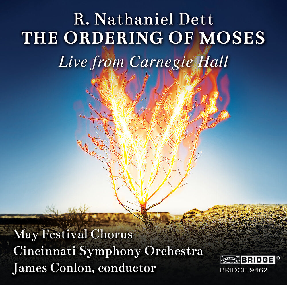 the album cover for Dett / Moore / Miller - R. Nathaniel Dett: The Ordering of Moses