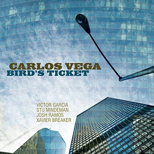the album cover for Carlos Vega - Bird's Ticket