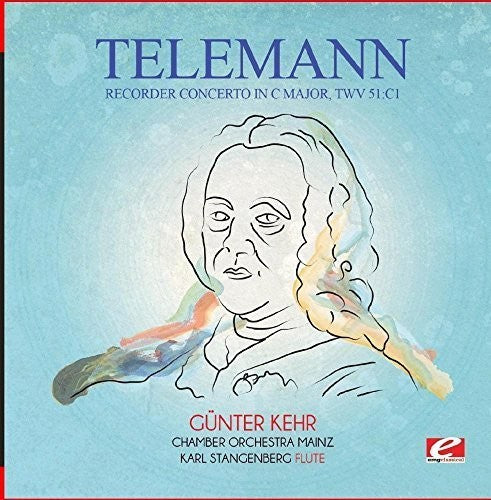 the album cover for Chamber Orchestra Mainz - Telemann: Recorder Concerto in C Major, TWV 51:C1