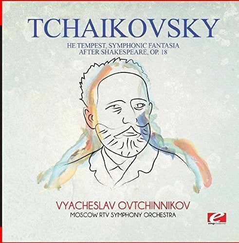 the album cover for Moscow RTV Symphony Orchestra - Tchaikovsky: The Tempest, Symphonic Fantasia after Shakespeare, Op. 18