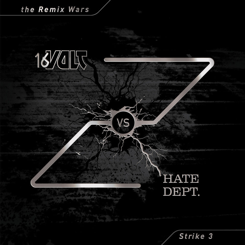 16 Volt Vs Hate Dept - Remix Wars 3 [Colored Vinyl] (Red) Vinyl Record
