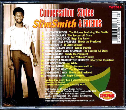 Slim Smith & Friends - Conversation Stylee Music CD