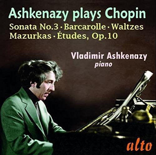 Chopin / Ashkenazy,vladimir - Etudes Op. 10 Sonata No. 3 Waltzes Mazurkas Barca - Music CD