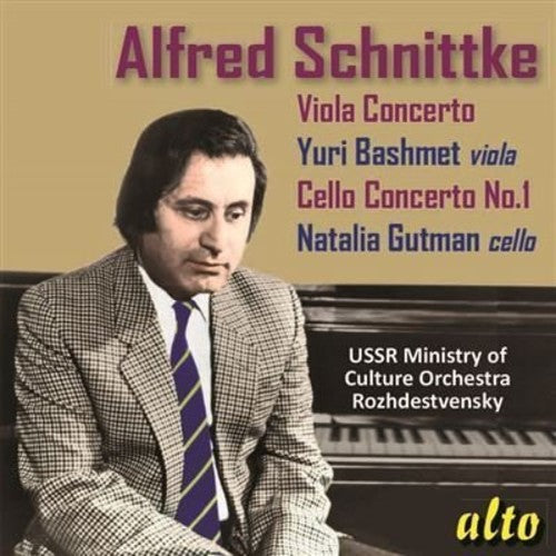 SCHNITTKE: Concertos for Viola and Cello (No. 1) Music CD