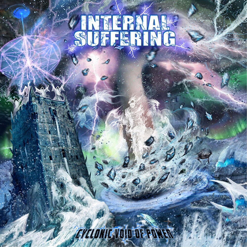 the album cover for Internal Suffering - Cyclonic Void Of Power