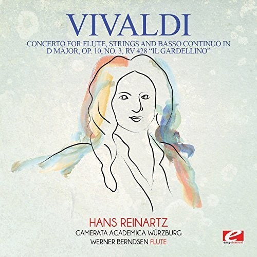 the album cover for Camerata Academica Wurzburg - Vivaldi: Concerto for Flute, Strings and Basso Continuo in D Major,Op. 10, No. 3, RV 428 Il Gardellino