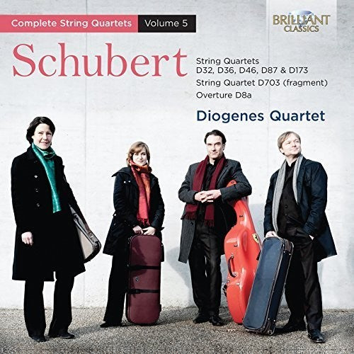 Schubert / Diogenes Quartet - String Quartets 5 - Music CD