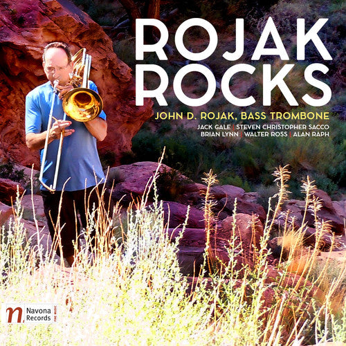 the album cover for Gale / Rojak / New York Chamber Symphony / Schwarz - Rojak Rocks