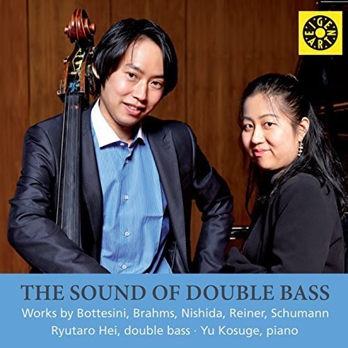 the album cover for Bottesini / Hei / Kosuge - The Sound of Double Bass
