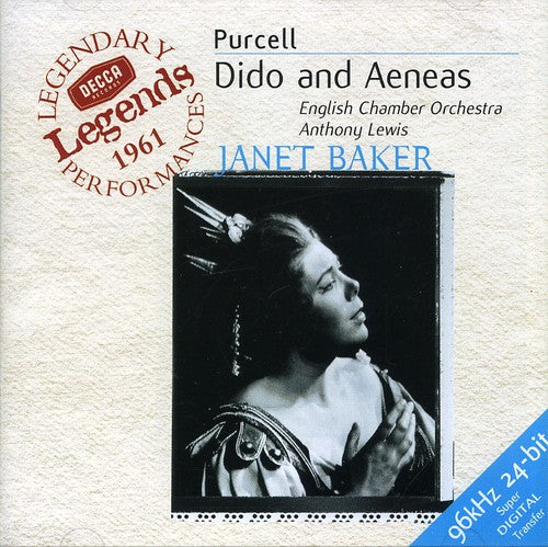 Purcell / St Anthony Singers / Eco / Lewis - Dido & Aeneas - Music CD