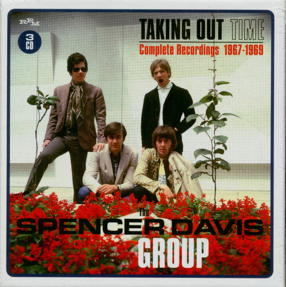 the album cover for Spencer Davis - Taking Out Time: Complete Recordings 1967-1969