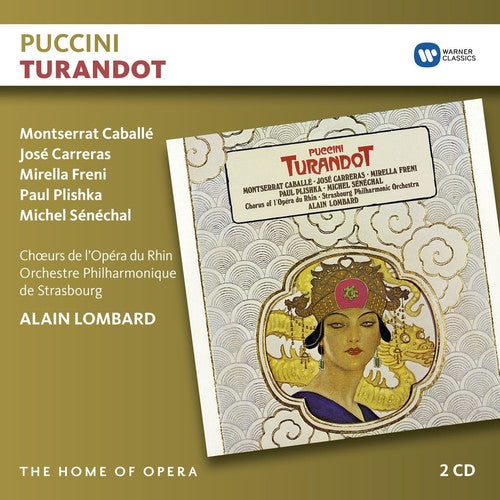 the album cover for Alain Lombard - Turandot