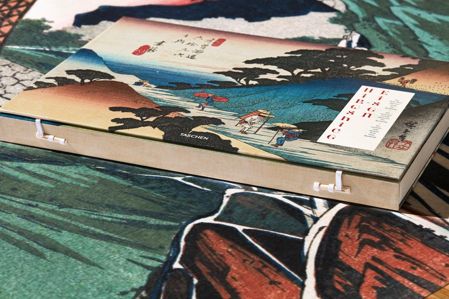 Hiroshige & Eisen. The Sixty-Nine Stations along the Kisokaido (German, French, English) Book