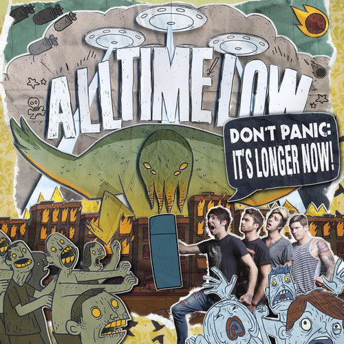 All Time Low - Don't Panic: It's Longer Now [2LP Orange] Vinyl Record